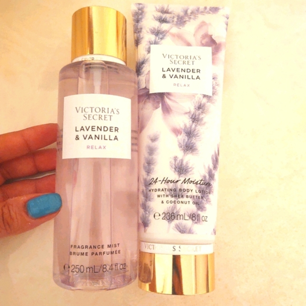 Lavender & Vanilla spray and cream,V.S,Brand New! Limited Ed?